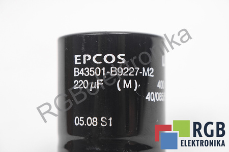 CONDENSATEUR B43501-B9227-M2 EPCOS 220UF, 400VDC