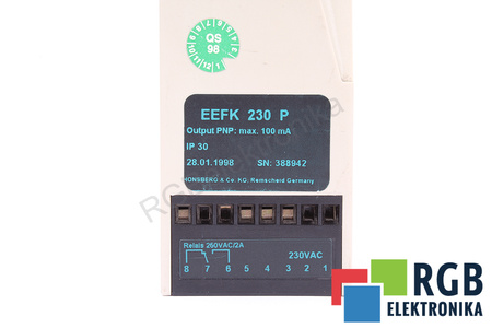 EEFK230P HONSBERG RELAIS DE SÉCURITÉ