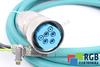 CÂBLE 6FX2002-5CA41-1AF0 SIEMENS 1FT/1FK TO 611/810D/SIMOVERT 5M