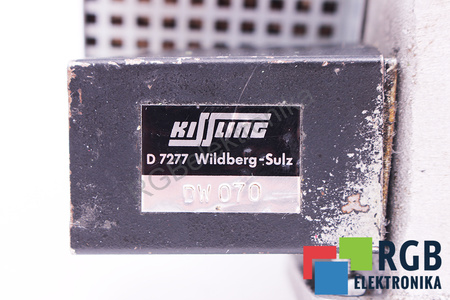 DW07 KISSLING SOUFFLANTE MOTEUR