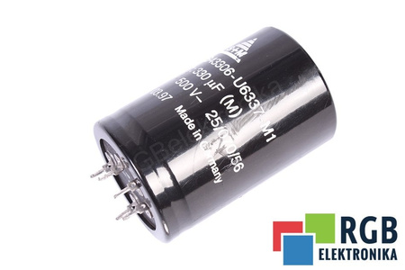 CONDENSATEUR B43306-U6337-M1 S+M 330UF, 500V
