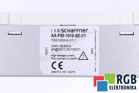 AX-FIM1010-SE-V1 SCHAFFNER FILTRE