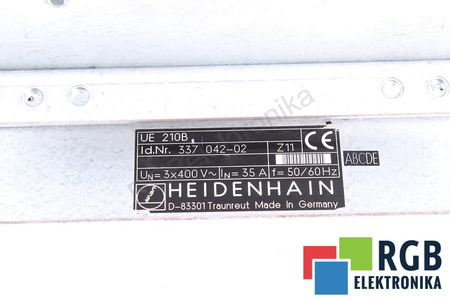 UE210B HEIDENHAIN ID.NR. 337042-02 BOÎTIER