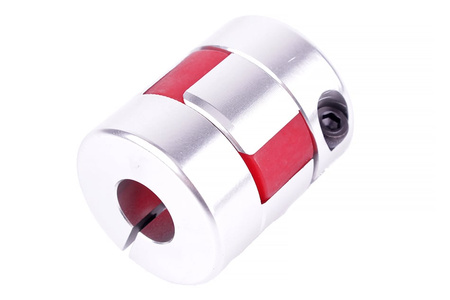 YH10-25-6-10-30 D=25MM D1/ D2=6/10MM L=30MM ALUMINIUM ACCOUPLEMENT ÉLASTIQUE A MÂCHOIRES