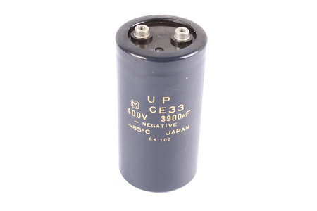CONDENSATEUR 3900UF 400V MATSUSHITA UP CE33 65X125MM
