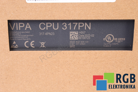 317-4PN23 YASKAWA VIPA 317PN ÉQUIVALENT POUR 6ES7317-2EK14-0AB0 SANS CAPOT