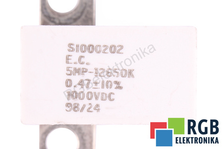 CONDENSATEUR 0.47UF 1000VDC ELECTRONIC CONCEPTS