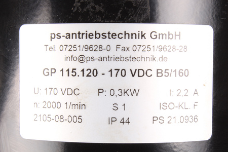 GP115.120-170 ANTRIEBS TECHNIK