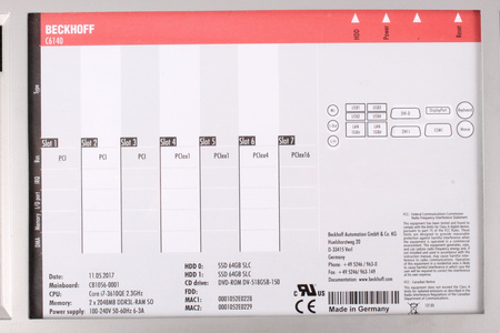 C6140 BECKHOFF CB1056-001