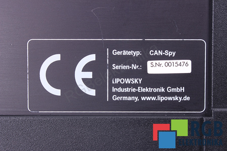 CAN-SPY LIPOWSKY INDUSTRIE-ELEKTRONIK