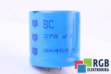 CONDENSATEUR 270UF 450V BC