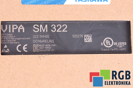 322-1HH00 YASKAWA VIPA SM322 ÉQUIVALENT POUR 6ES7322-1HH01-0AA0 CARTE D’EXTENSION E/S