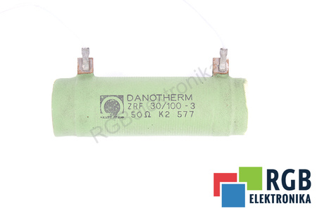 RÉSISTANCE ZRF30/100-3 DANOTHERM 50 OHM 50OHM