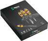 JEU DE TOURNEVIS KRAFTFORM WERA : LE TOURNEVIS-BURIN + RACK, 6 PIECES 05018282001 WERA 932/6