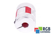 YH10-25-8-12-30 D=25MM D1/D=8/12MM L=30MM ALUMINIUM ACCOUPLEMENT ÉLASTIQUE A MÂCHOIRES