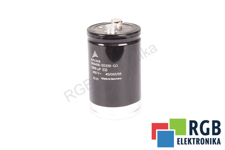 CONDENSATEUR B43456-S5338-Q3 EPCOS 3300UF, 450V, 60X110MM