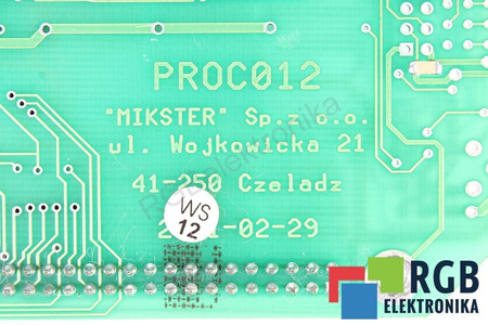 PROC012 MIKSTER POUR PIÈCES