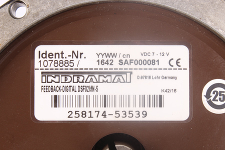 DSF02MN-S INDRAMAT SAF000081 1078885 CODEUR
