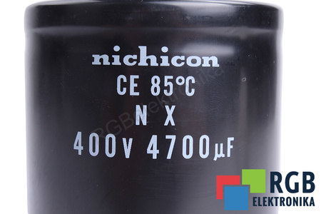 CONDENSATEUR 400V 4700UF NICHICON