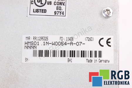 HMS01.1N-W0054-A-07-NNNN BOSCH REXROTH R911295325