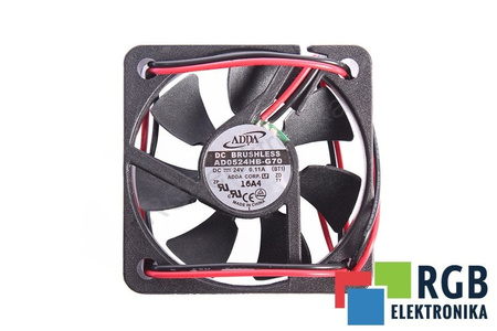 AD0524HB-G70 ADDA 50X50X10MM, 24V, 0.11A VENTILATEUR
