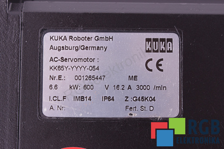 KK65Y-YYYY-054 Z:G45 K04 KUKA