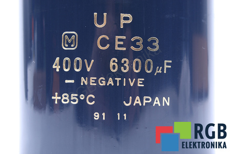 CONDENSATEUR CE33 MATSUSHITA 6300UF, 400VDC