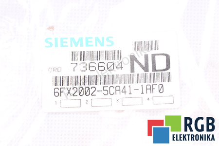 CÂBLE 6FX2002-5CA41-1AF0 SIEMENS 1FT/1FK TO 611/810D/SIMOVERT 5M