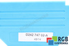 FICHE DE SIGNAL E/S D24274702-A HARTING 09670374701 FLAT FEMALE D-SUB 37PIN