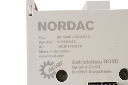 SK500E-750-340-A NORD PART-NO:275420075 NORDAC 500E
