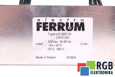 VC-453-10 FERRUM ELECTRO CP01253