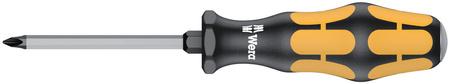 JEU DE TOURNEVIS KRAFTFORM WERA : LE TOURNEVIS-BURIN + RACK, 6 PIECES 05018282001 WERA 932/6