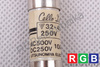 FUSIBLE PC132-424 UTSUNOMIYA ELECTRIC CELLO-LITE 10A, 250VDC, 500VAC, 50KA