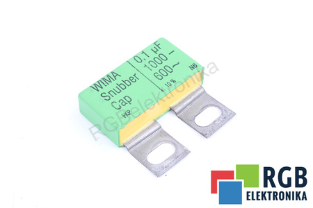 CONDENSATEUR 0.1UF 1000VDC WIMA 600VAC
