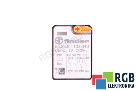 55.34.8.110.0040 FINDER 110VAC 7A RELAIS
