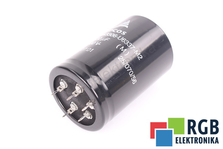 CONDENSATEUR B43306-U6337-M2 EPCOS 25/070/56 330UF, 500VDC