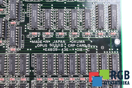 E4809-436-018-C OKUMA 1911-164 OPUS 5000 II CRP CARD II