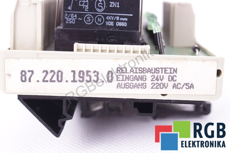 87.220.1953.0 WIELAND 24VDC 250VAC 5A