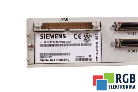 6SN1118-0DM33-0AA1 SIEMENS VERSION B SIMODRIVE 611