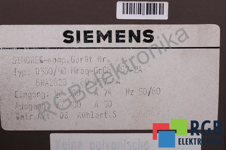 6RA2628-6D V57-1A SIEMENS D380/90 MREG-GOGO V57-2A SIMOREG