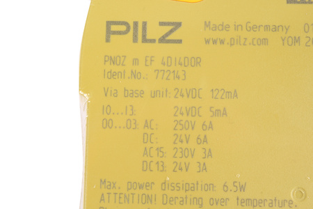 PNOZ M EF 4DI4DOR PILZ 772143 PNOZMULTI 2 RELAIS DE SÉCURITÉ