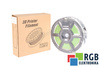 1,75MM HS PLA FILAMENT 0.5KG GREEN FLASHFORGE DIMENSION EXTÉRIEURE DE LA BOBINE 180MM, DIMENSION INTÉRIEURE DE LA BOBINE 50MM, LARGEUR DE LA BOBINE 45MM