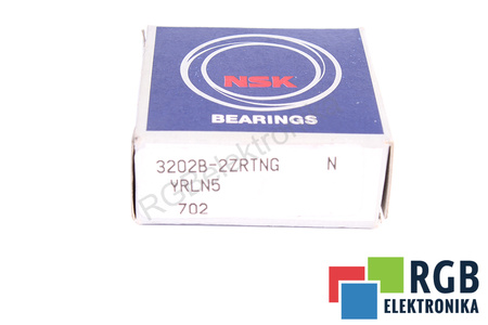 3202B-2ZRTNG NSK 14000RPM, 19000RPM, 15X35X15.9 7.1KN, 11.8KN ROULEMENT A BILLES A CONTACT OBLIQUE