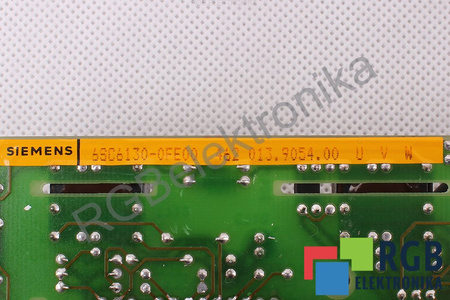 6SC6130-0FE00 SIEMENS SIMODRIVE 610 462013.9054.00 UVW
