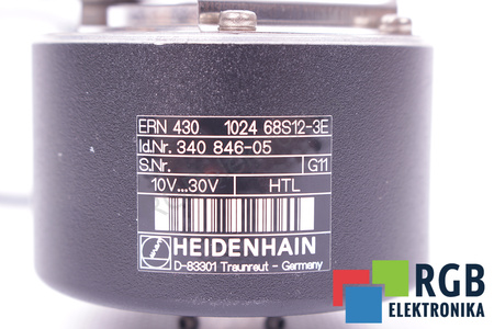 ERN4301024 68S12-3ER HEIDENHAIN ID.NR.340846-05 CODEUR