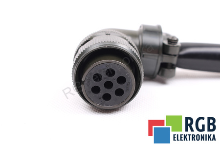 FICHE FEMELLE COUDÉE XMS4108A20-15S POUR SERVOVARIATEURS YASKAWA 7 PIN REMPLACEMENT