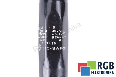 CONDENSATEUR FELSIC85 SIC-SAFCO 22000UF, 40V