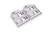 ID.NR. 322922-08 HEIDENHAIN 2X322922-07 SUPPORT DU RAIL DC