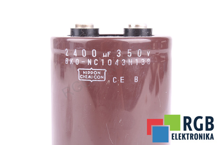CONDENSATEUR BK0-NC1043H138 NIPPON 2400UF, 350V