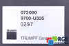 073090 TRUMPF 9700-U335 CONSOLE OPÉRATEUR CNC AVEC ORDINATEUR ET CLAVIER
